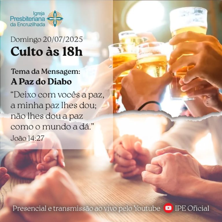 A paz do diabo – Pr. Luiz Barreto